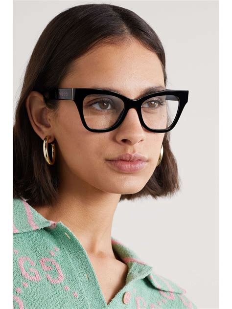 gucci cat eye square|gucci cat eye optical frames.